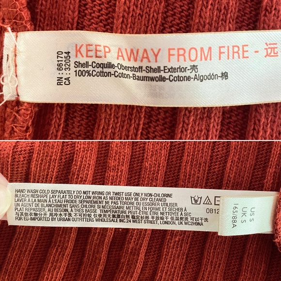 NEW Free People Walk About Maxi Dress Terra Cotta Small - Picture 16 of 16